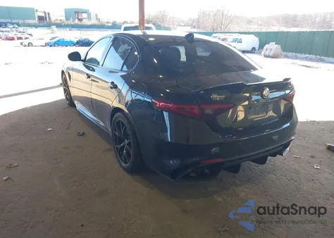 2017 Alfa Romeo Giulia Quadrifoglio Rwd from USA, damaged, VIN ZARFAEAV7H7545362